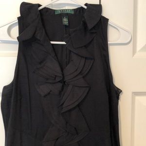 Ralph Lauren Ruffle Dress Sz 6